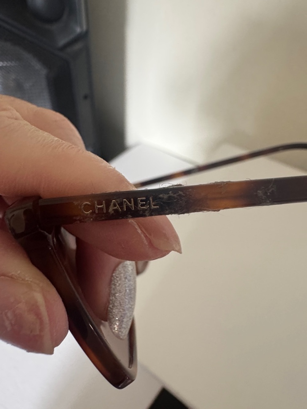 Brown Rectangular Sunglasses - Picture 2 of 8